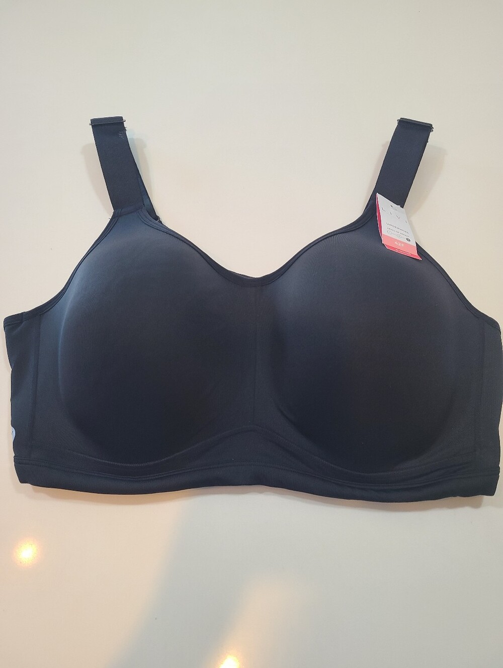 NWT Livi for Lane Bryant Black Bra in 42F